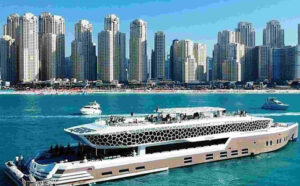 Luxury Megayacht with Dinner